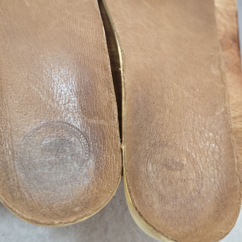 Nurture Brown Leather Slip on Flats Flats Size 6M Super Comfortable - Picture 13 of 16